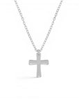 Cruz y cadena plata 925 (9x12 mm)
