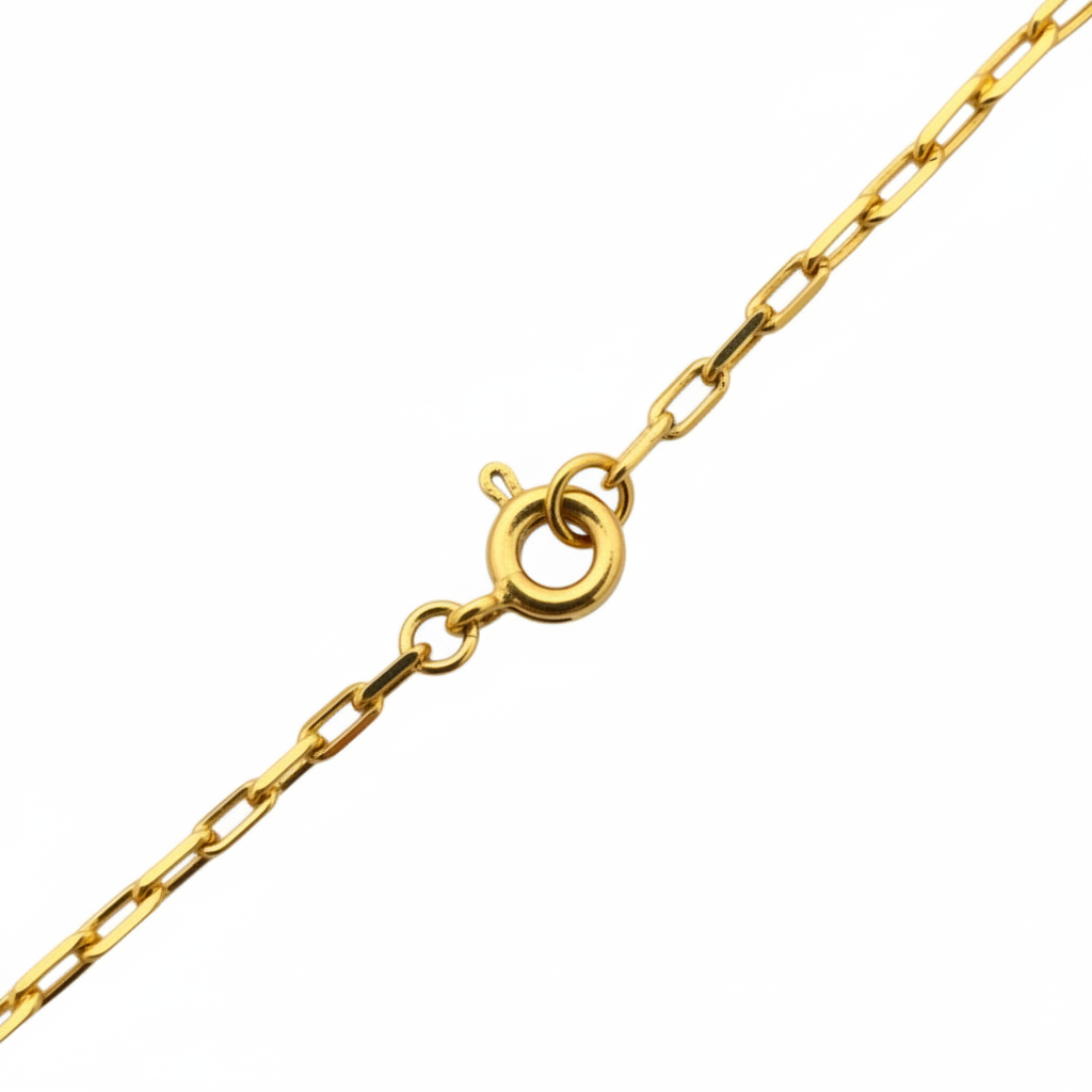 Cadena eslabones oro 18K 50 cm 4 g