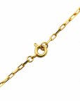 Cadena eslabones oro 18K 50 cm 4 g
