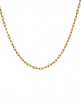 Cadena eslabones oro 18K 50 cm 4 g