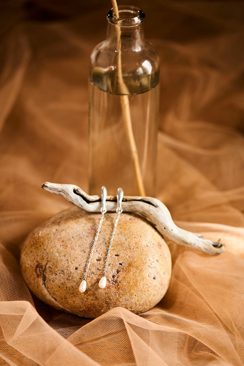 Aros cadena Bianca - Tita Cardemil