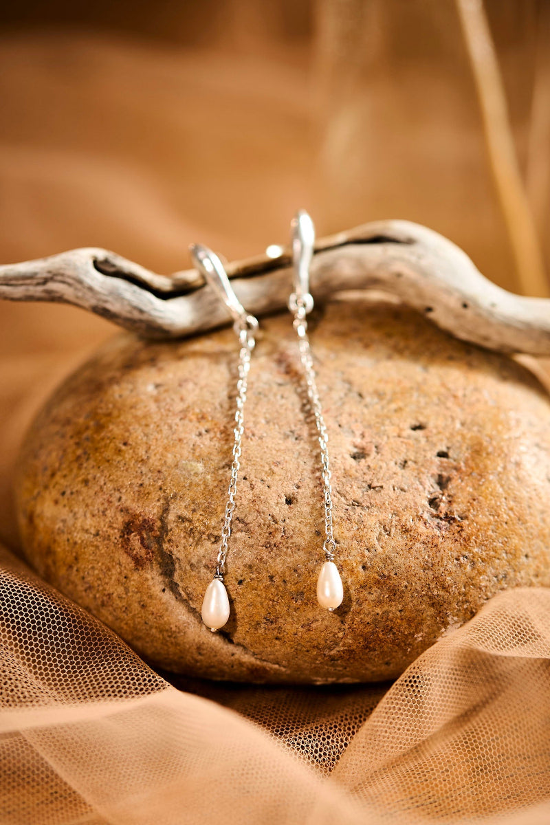 Aros cadena Bianca - Tita Cardemil