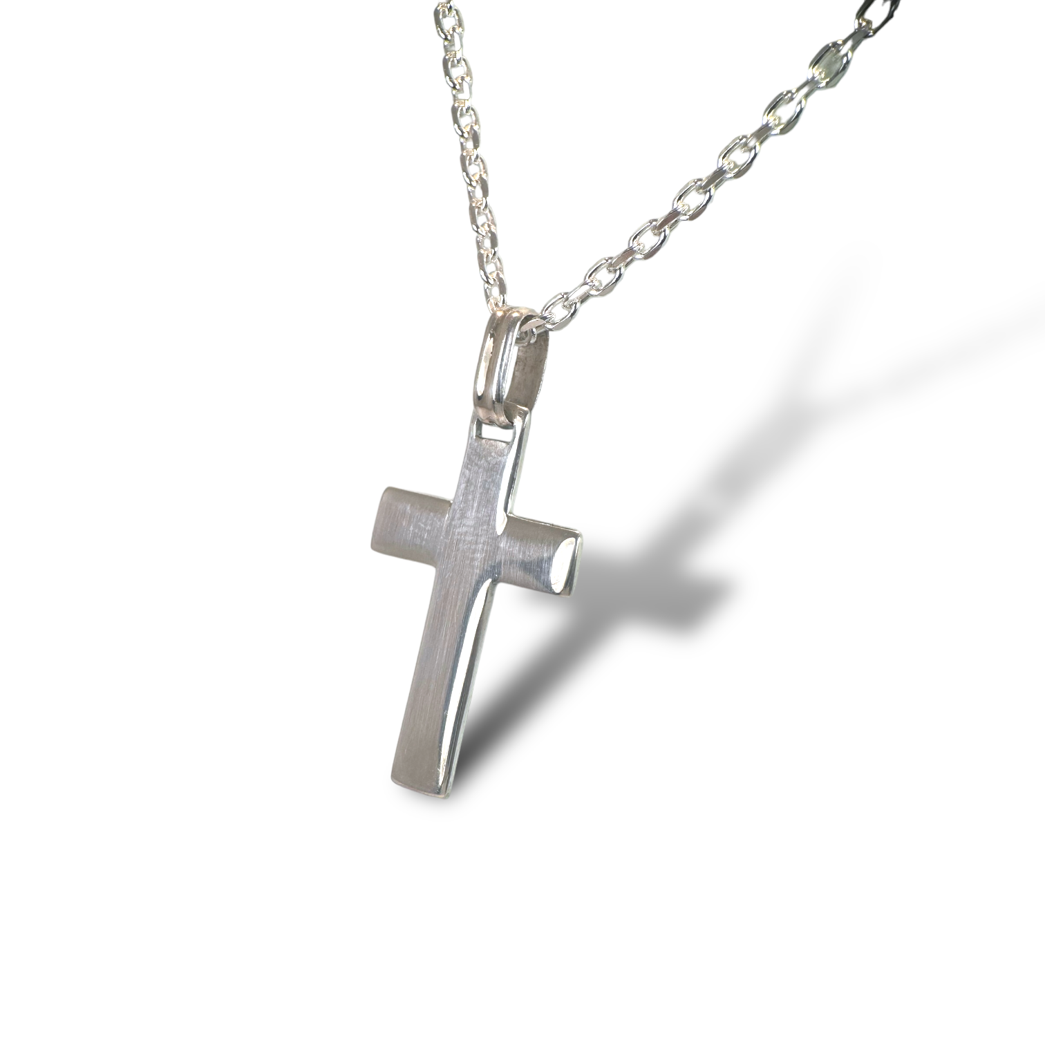 Cruz de Plata 925 (16 x 25 mm) Personalizable