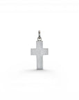 Cruz de Plata 925 (17 x 27 mm) Personalizable