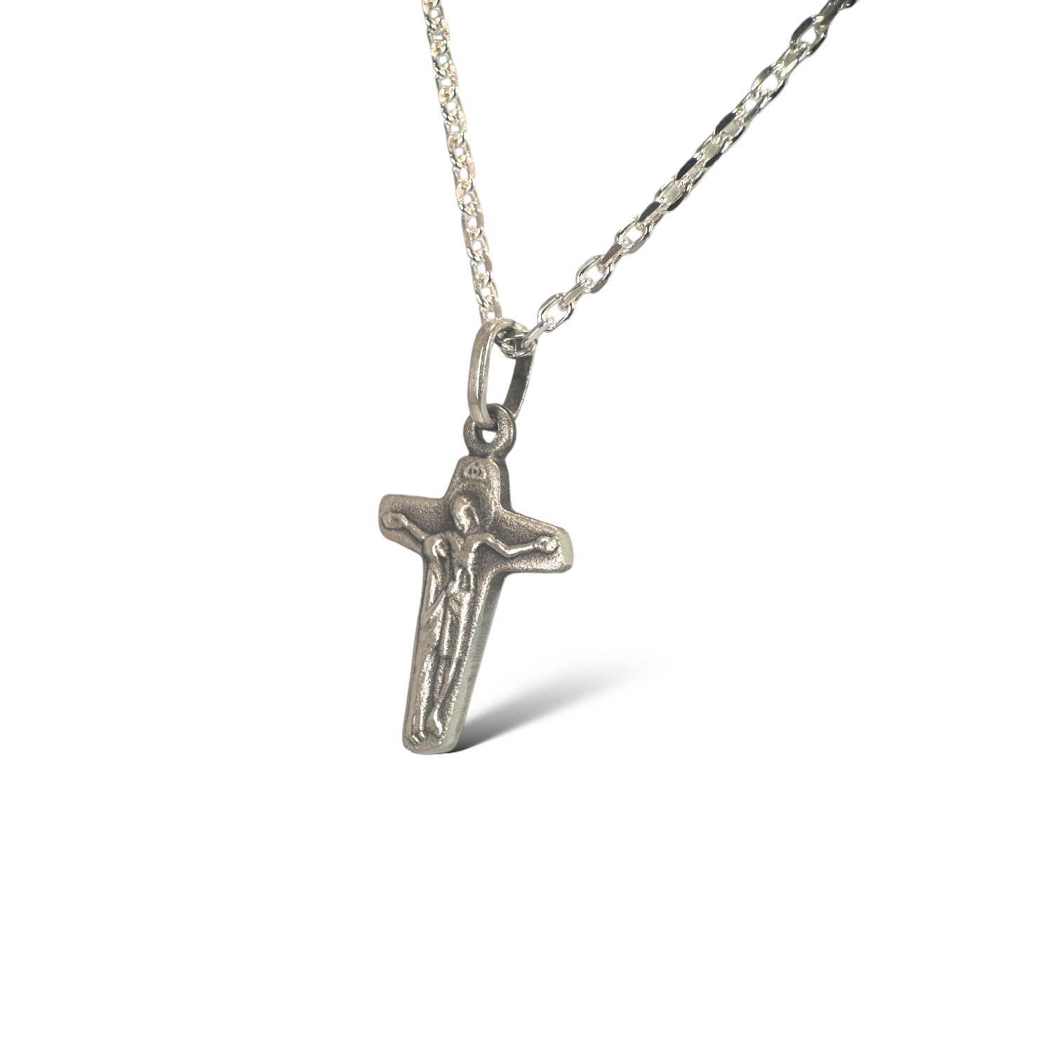 Cruz de Plata 925 Jesús (16 x 21 mm) Personalizable