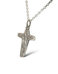 Cruz de Plata 925 Jesús (21 x 27 mm) Personalizable