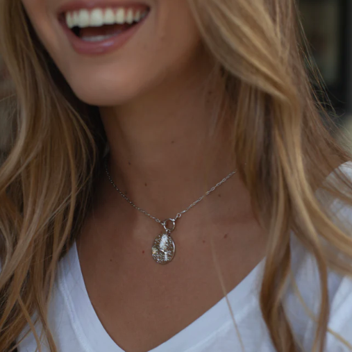 Collar Colibri SIlver
