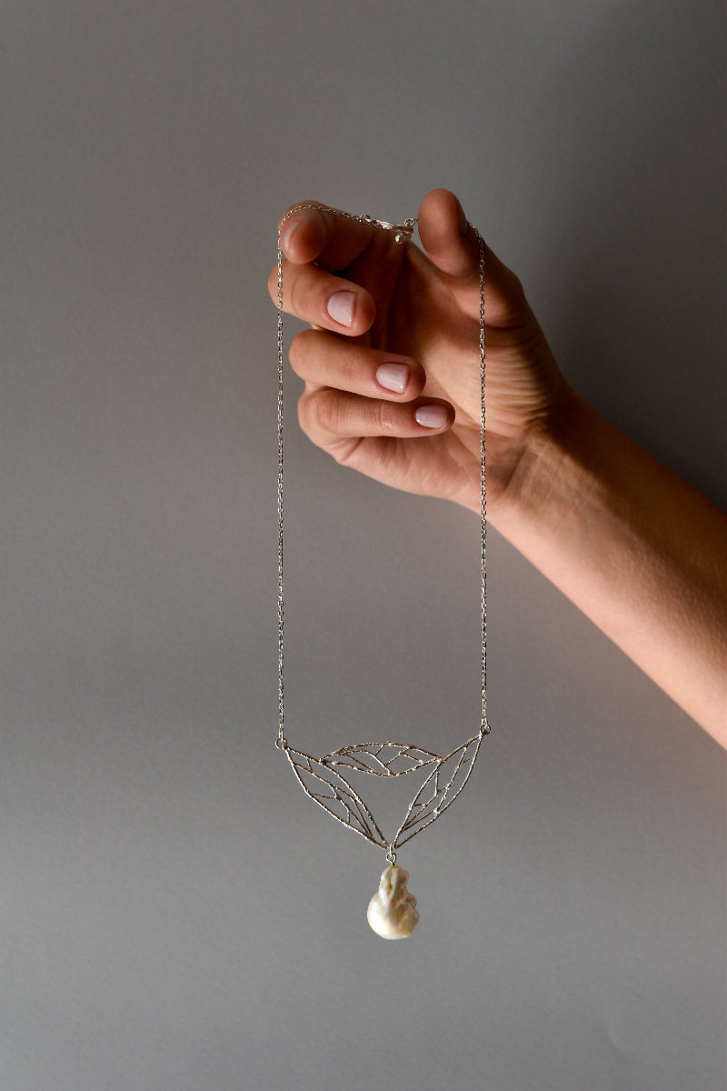 Colgante Perla Foglia - Tita Cardemil