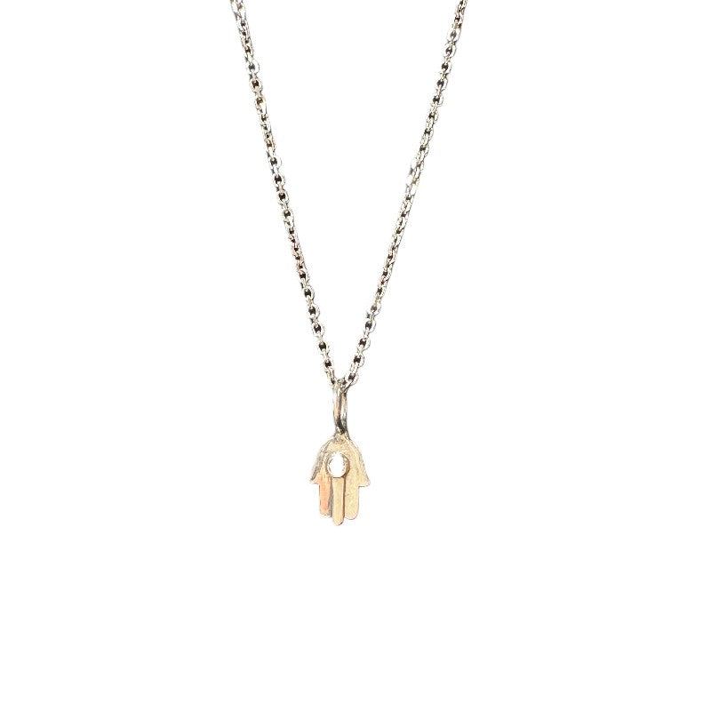Collar eslabones colgante Hamsa OB