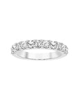 Anillo cintillo diamantes lab 0,5 ctw en plata 925