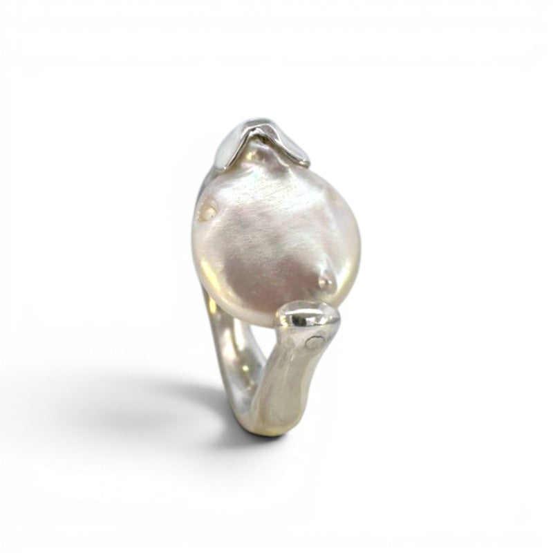Anillo Perla Barroca - Sarrazina Joyas