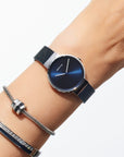 Reloj Bering Classic Mujer Blue-Silver