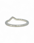 Anillo Diseño V Platino