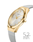Reloj Bering Classic Mujer Silver & Gold