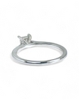 Anillo Solitario Diamante Princess 14K