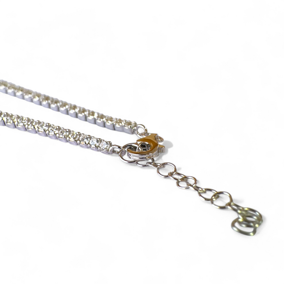 Pulsera tennis con circones de plata 925