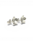 Aros Flor mini Plata- Xime Carbacho