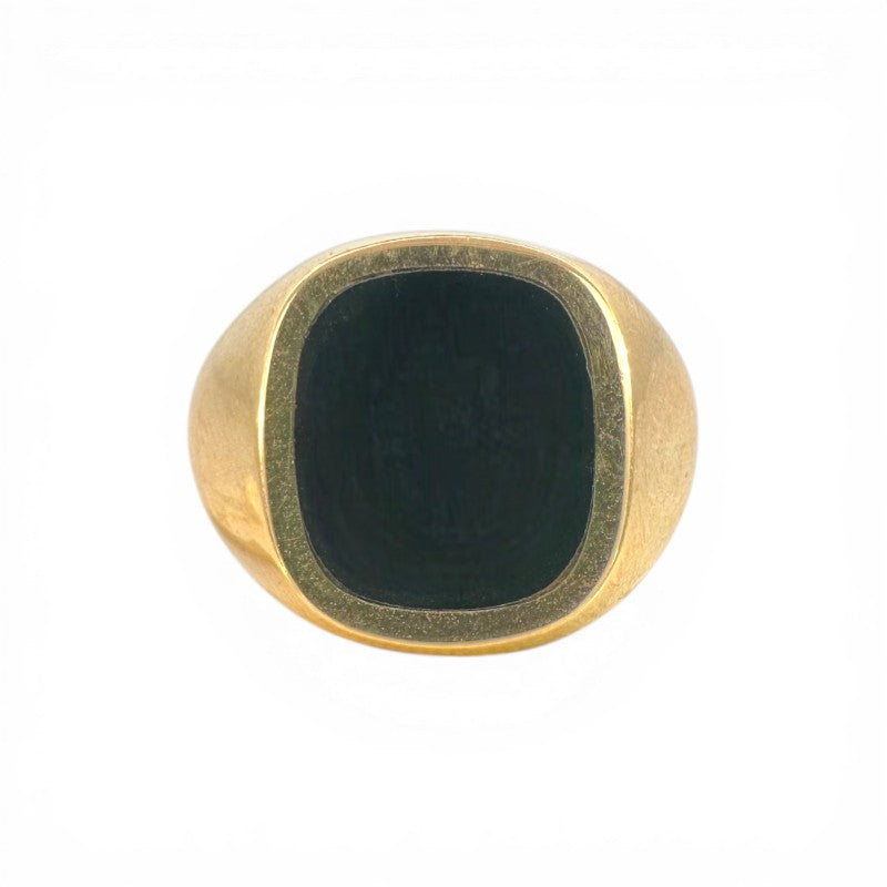 Anillo Sello Onix Oro 14K