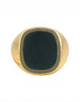 Anillo Sello Onix Oro 14K