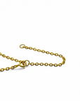 Cadena Rolo de 45 cm en oro amarillo de 18K con cierre de reasa, de Sophia Schneider Joyas