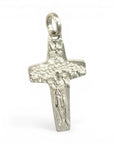 Cruz de Plata 925 El Buen Pastor (13x20 mm) Personalizable