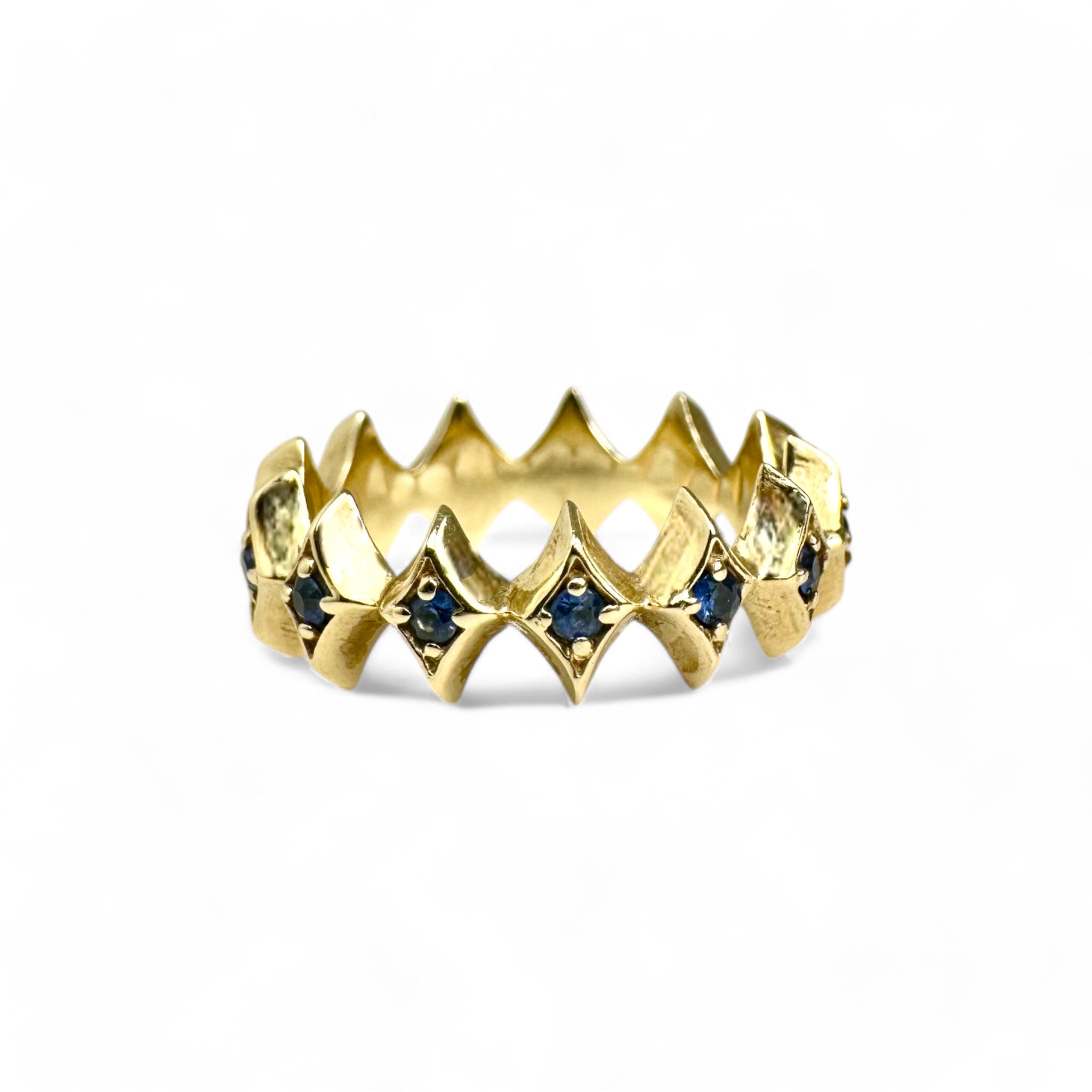 Anillo Sinfín Zafiro Royal