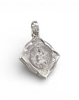 Medalla Escapulario 25 x 25 mm Plata