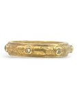 Anillo Siete Moisantinas Bronce - Claudia Peña