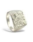 Anillo Sello Plata - Claudia Peña