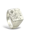 Anillo Sello Plata - Claudia Peña