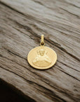 Medalla Escapulario Oro 18K - 12 mm / 1,8 gr