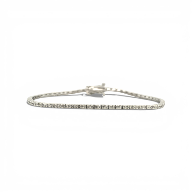 Pulsera Tennis Diamantes lab corte brillante 1,02 Ct