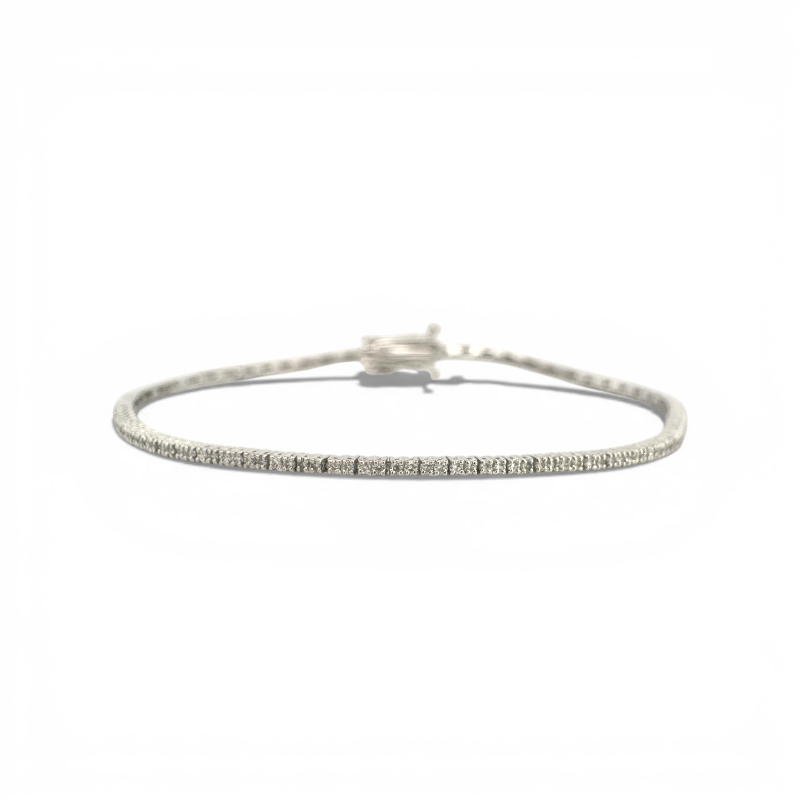 Pulsera Tennis Diamantes lab corte brillante 1,02 Ct