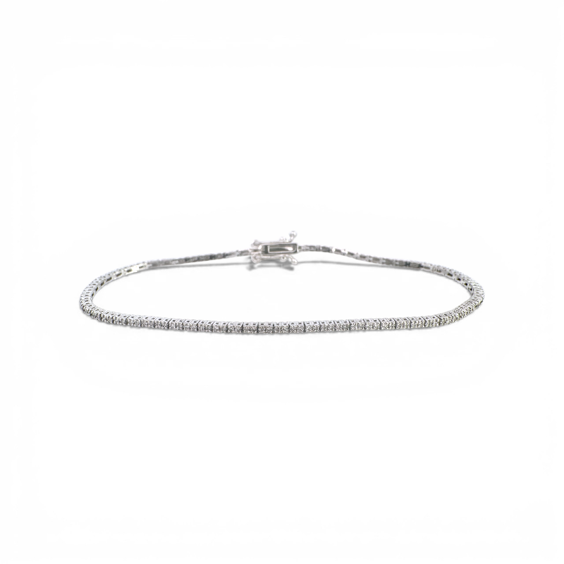 Pulsera Tennis Diamantes corte brillante 1,02 Ct