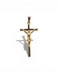 Cruz Cristo Oro 18K (18x16 mm)