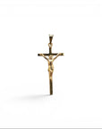 Cruz Oro 18K Cristo (18x16 mm)