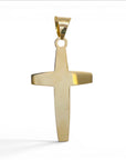 Cruz Oro 18K Lámina (30x20 mm) Personalizable