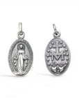 Medalla Virgen de los Rayos Plata - 16 mm