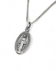 Medalla Virgen 16mm Plata 925