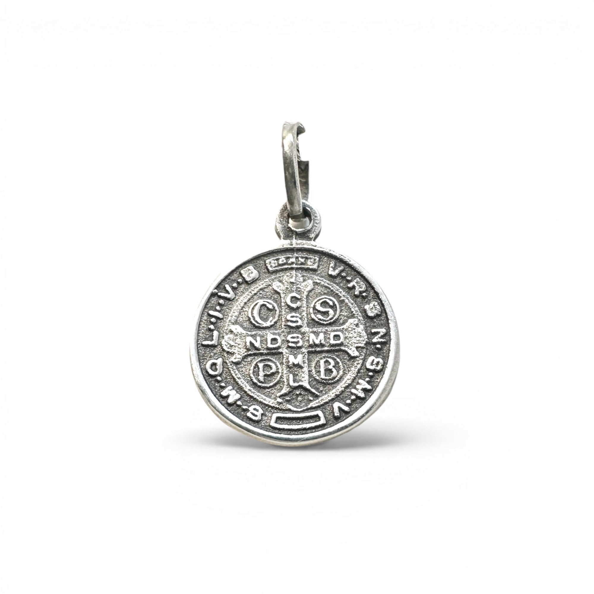 Medalla San Benito Plata 925