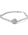 Pulsera de Plata 925 con medalla Ángel