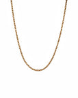 Sophia Schneider Joyas cadena de oro rosado 18K de 55 cm con eslabones finos.