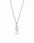 Collar Sophia Schneider Joyas de oro 14K con colgante Hamsa eslabones
