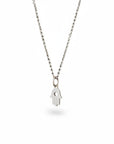 Collar Sophia Schneider Joyas de oro 14K con colgante Hamsa eslabonado