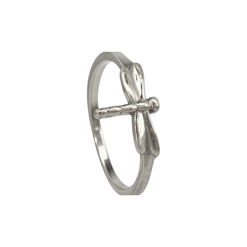 Sophia Schneider Joyas gold-plated sterling silver dragonfly ring, size 11, made in Spain.