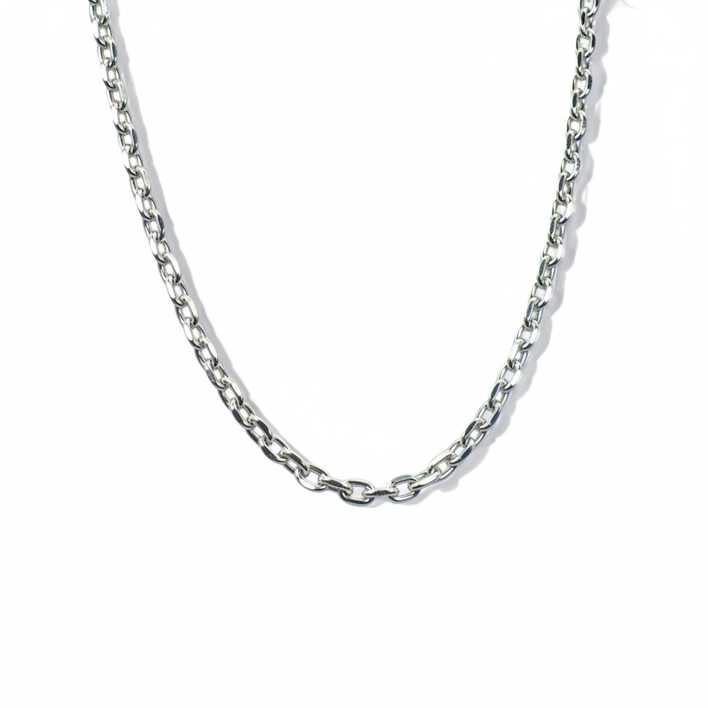 Sophia Schneider Joyas Sterling Silver 925 oval link chain necklace with a secure clasp.