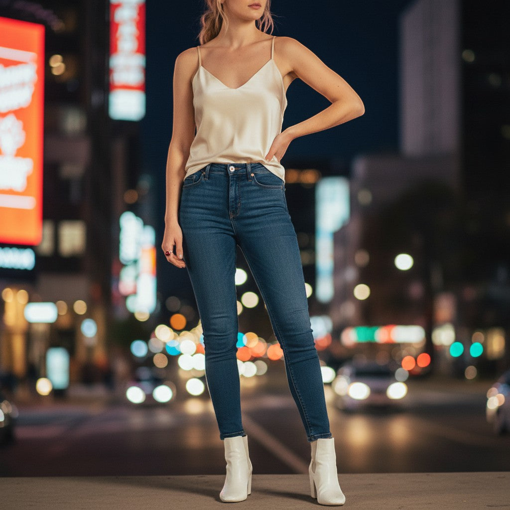 Sophia Schneider Joyas rose gold plated silver ring with a red garnet stone.