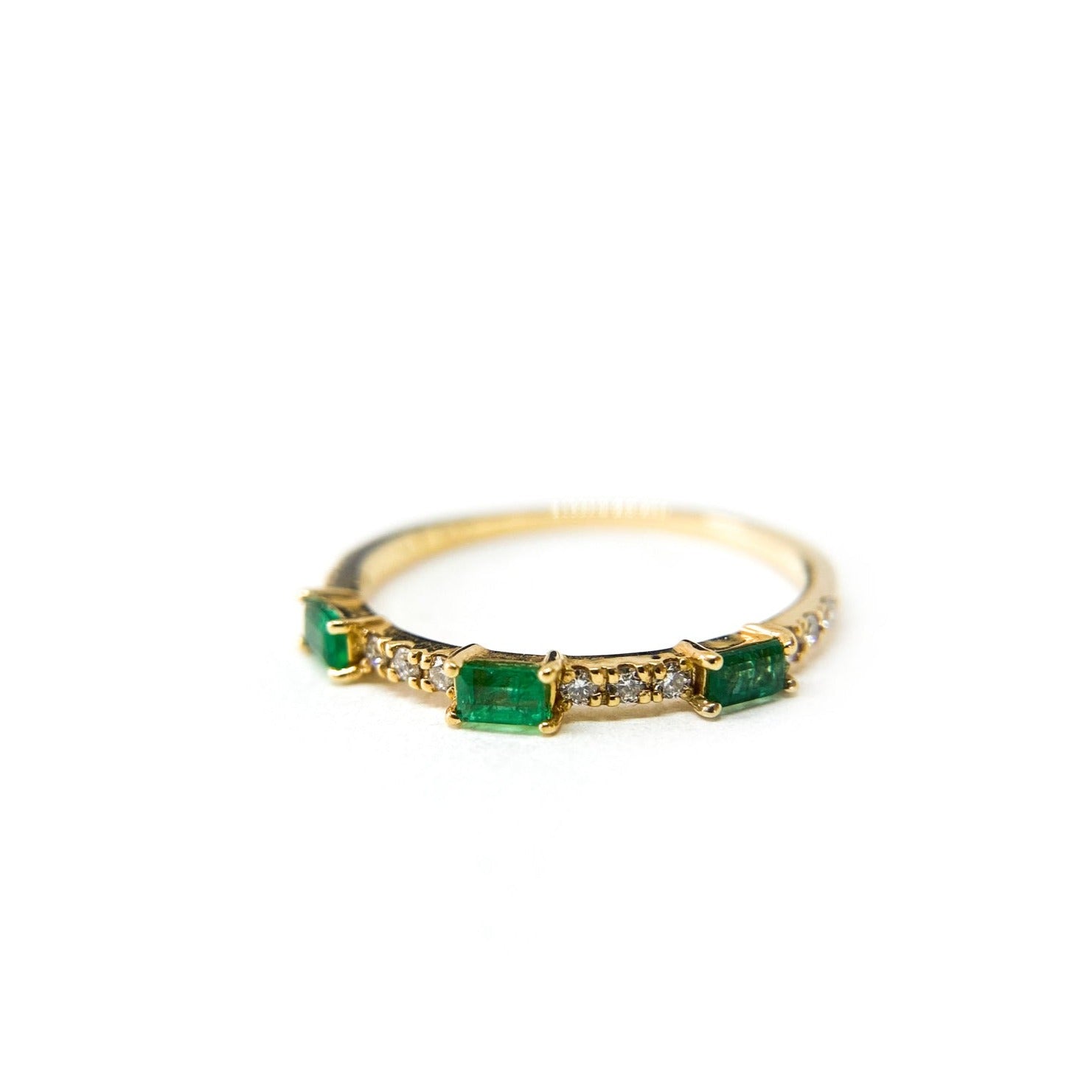 Cintillo Emerald Gold