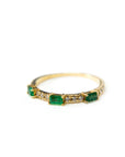 Cintillo Emerald Gold