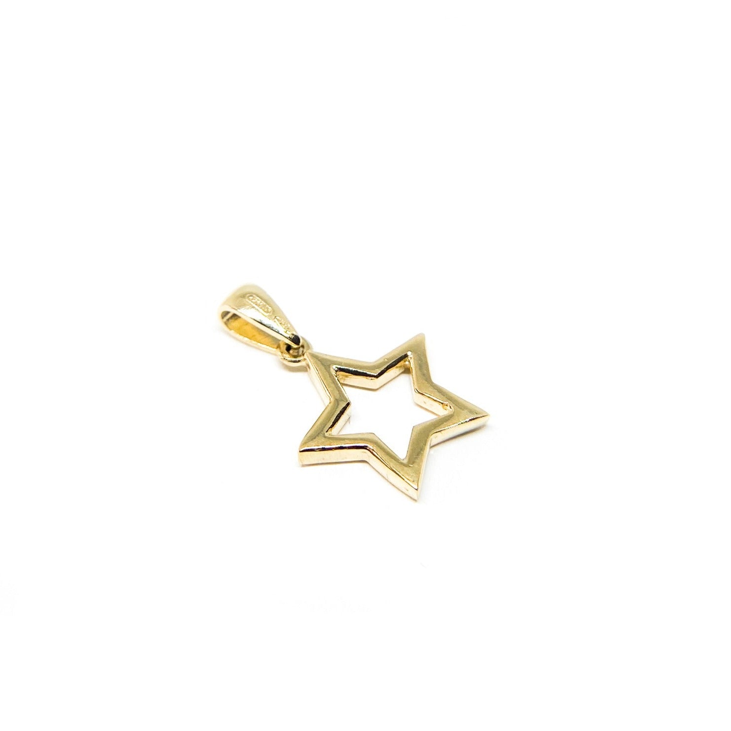 Colgante Estrella Calada Gold